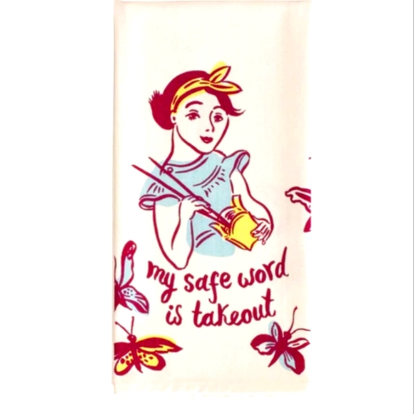 Blue Q Other - Blue Q, My Safe Word is Takeout Dish Towel